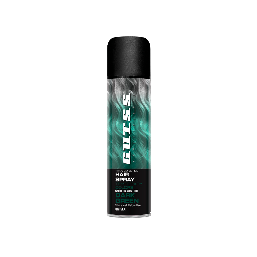 Gutss - Hair Spray Colorazione Temporanera - Dark Green 150 mL