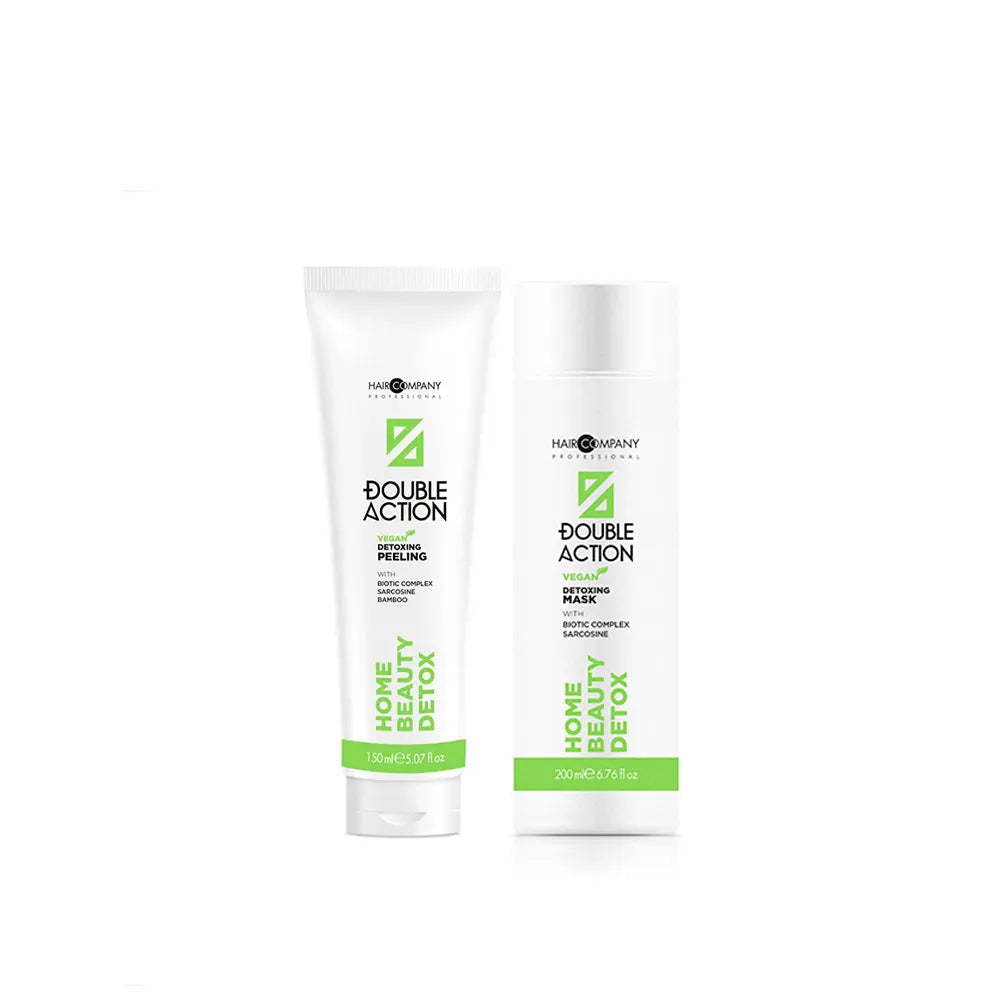 Hair Company - Double Action - Home Beauty Detox - peeling 150 mL + maschera 200 mL