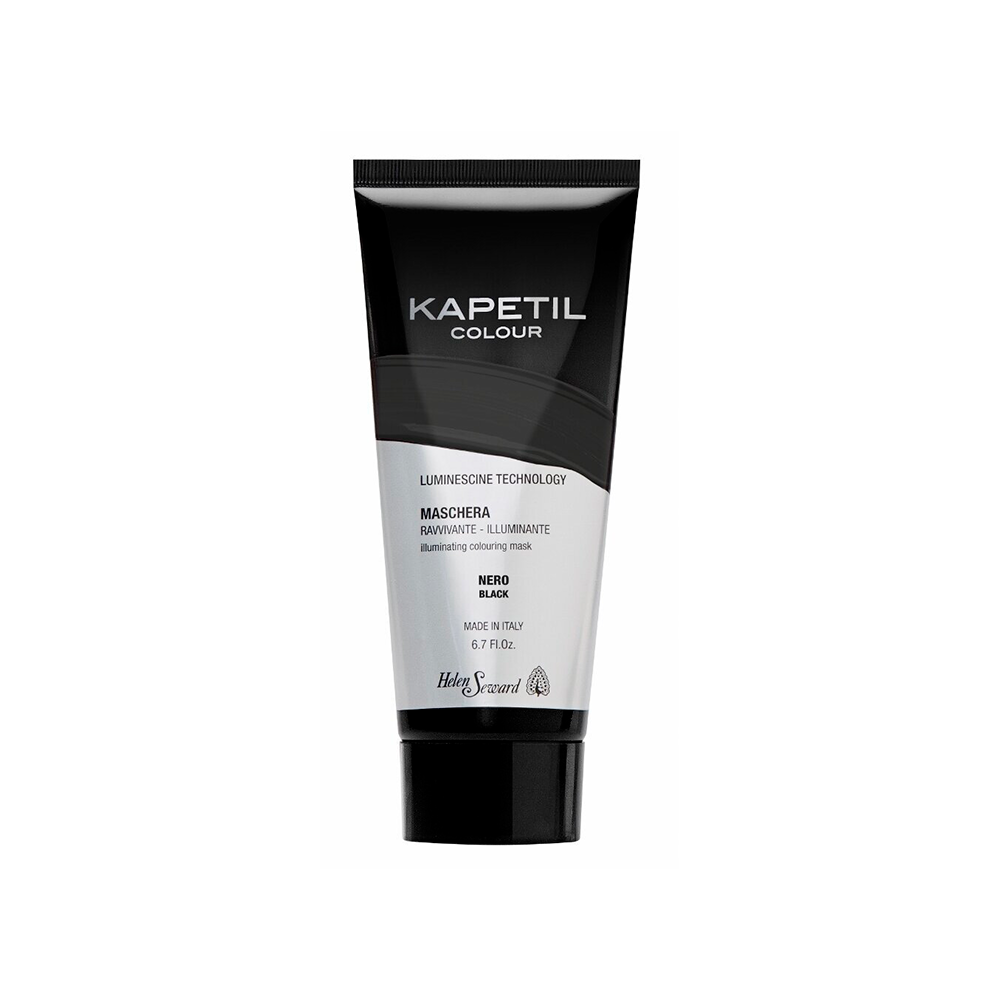 Helen Seward - Kapetil Colour - Mask Black - Maschera Colorante Nero 200 mL