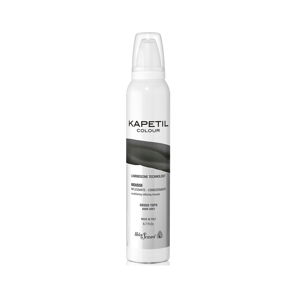Helen Seward - Kapetil Colour - Mousse Dark Grey - Mousse Riflessante Grigio Topo 200 mL