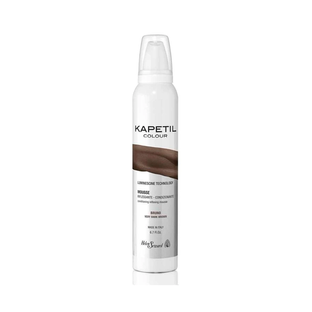 Helen Seward - Kapetil Colour - Mousse Very Dark Brown - Mousse Riflessante Bruno 200 mL