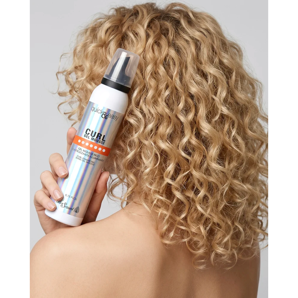 Helen Seward Quick&Easy Curl Gel Mousse 200 mL - mousse gel elasticizzante