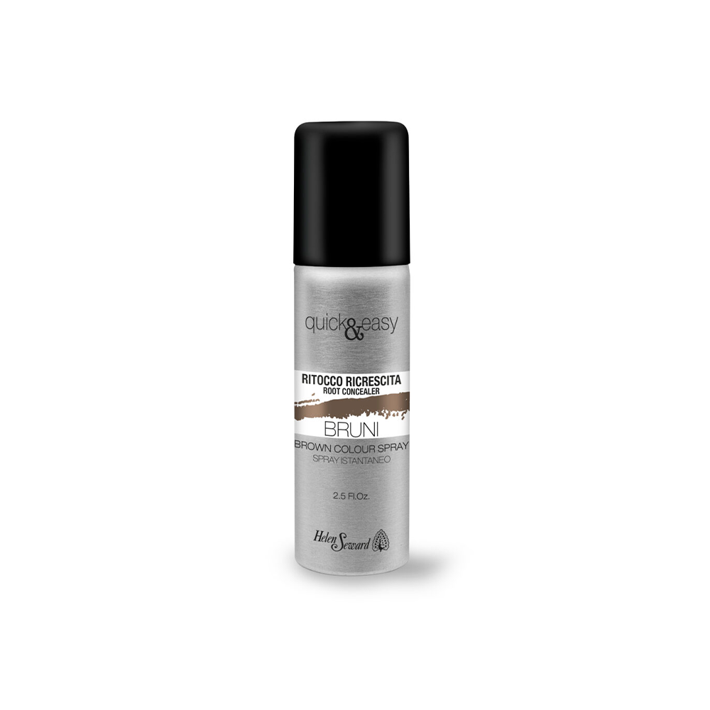Helen Seward - Quick&Easy - Brown Colour Spray - Ritocco Ricrescita Bruno 75 mL