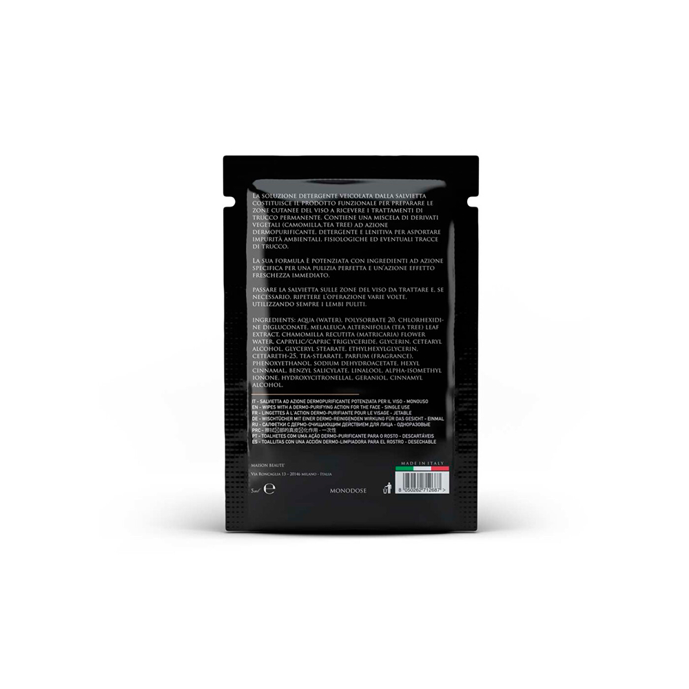 J Academy Cleansing Power Wipes 20 pcs - pre-permanent-makeup wipes