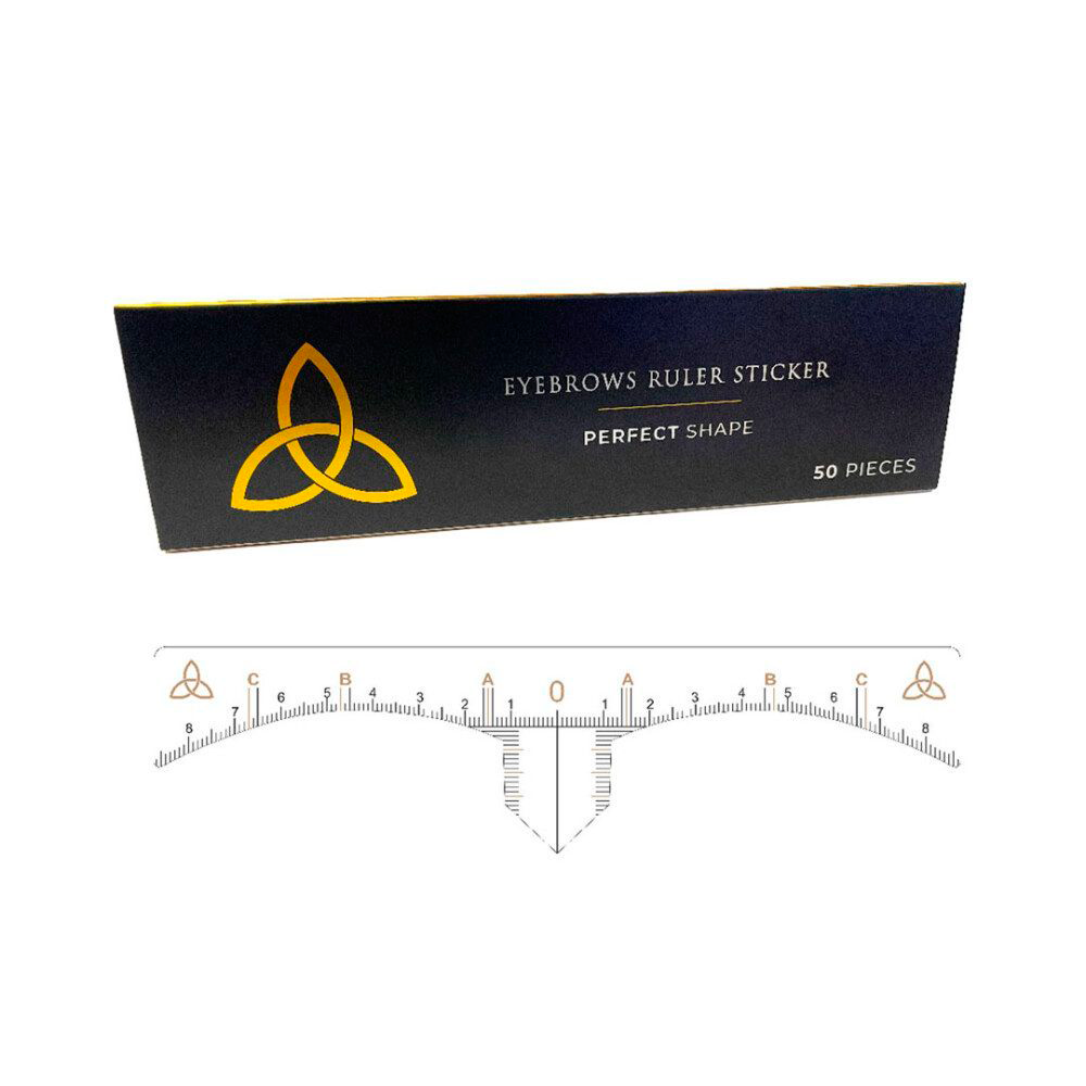 J Academy Eyebrow ruler sticker 50 pcs 