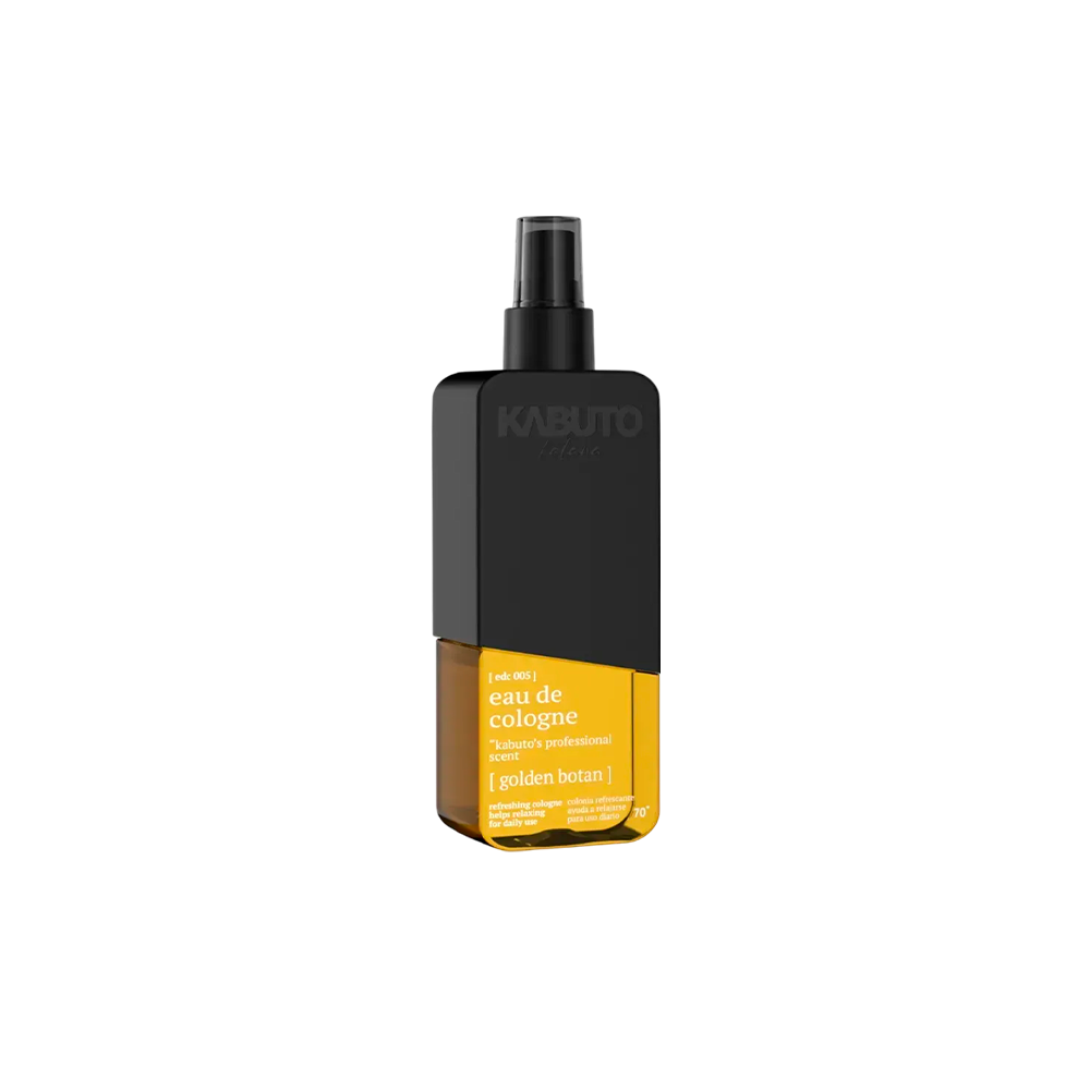 Kabuto Eau de Cologne Golden Botan 150 mL - fragranza legnosa
