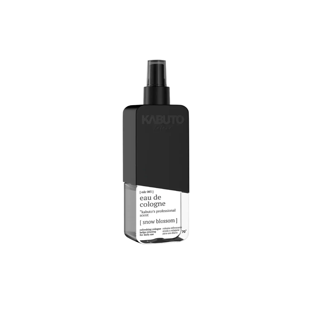 Kabuto Eau de Cologne Snow Blossom 150 mL - fragranza menta ed eucalipto