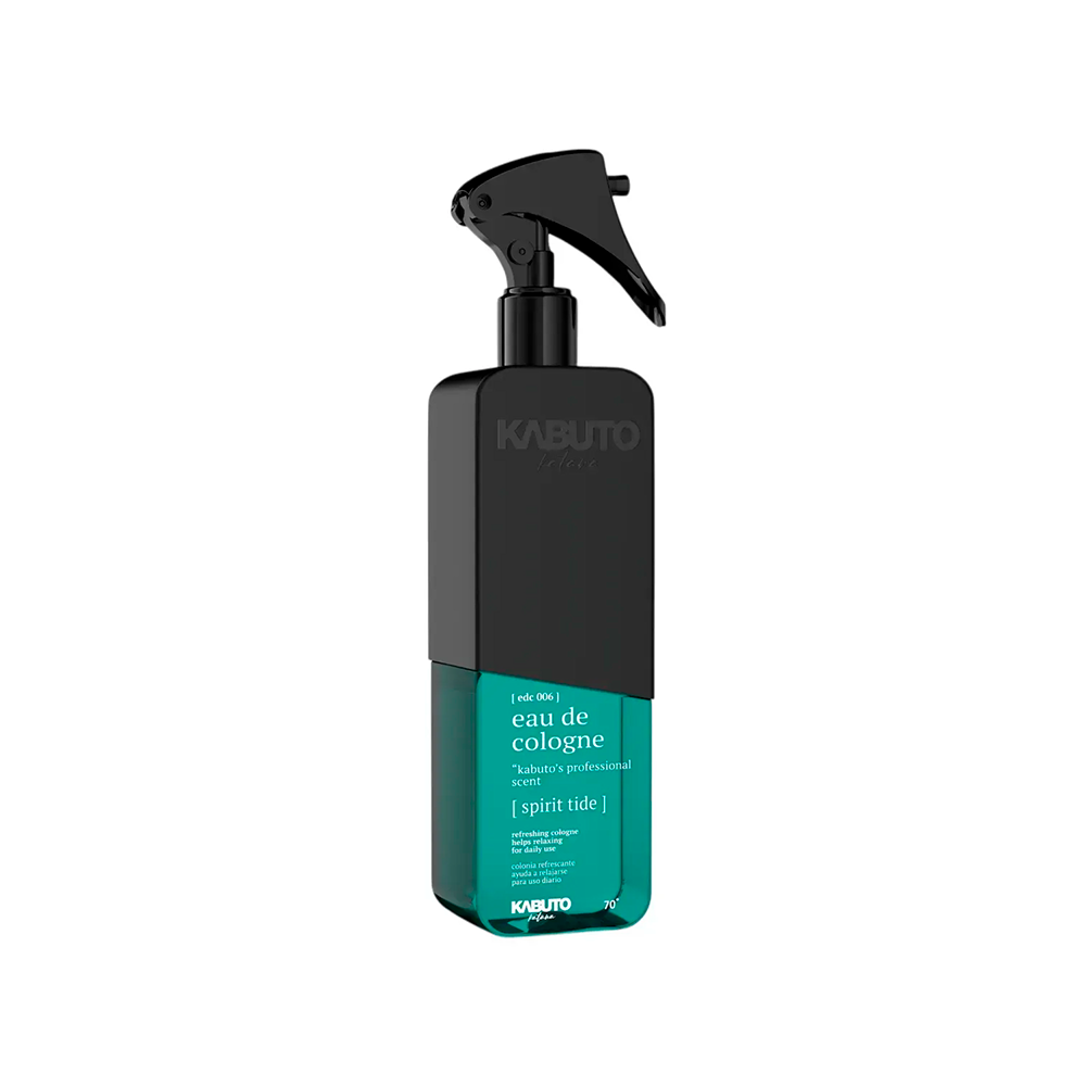 Kabuto Eau de Cologne Spirit Tide 400 mL - fragranza marina e legnosa