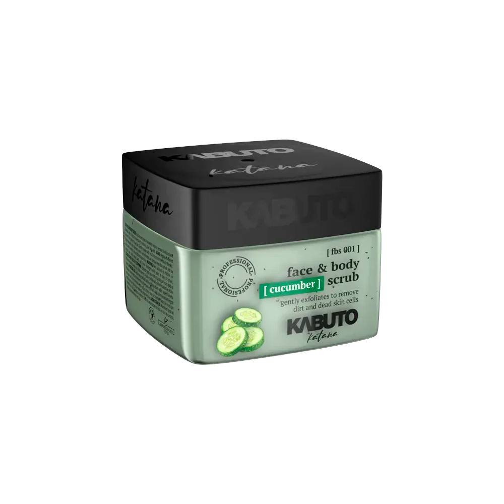 Kabuto Face&Body Scrub Cucumber 240 mL - scrub viso e corpo al cetriolo