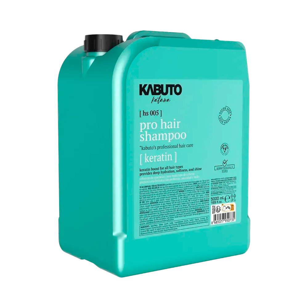 Kabuto Hair Shampoo Keratin 5000 mL - shampoo alla cheratina