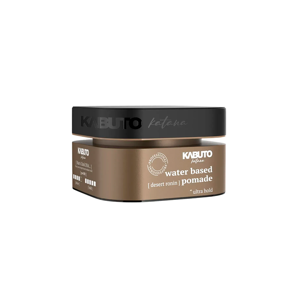 Kabuto Hair Styling Aqua Pomade Desert Ronin 150 mL - tenuta 5 | brillantezza 4