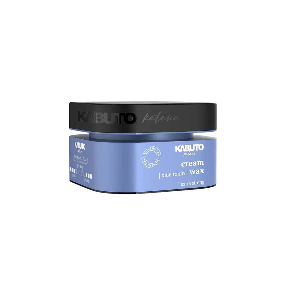 Kabuto Hair Styling Cream Wax Blue Ronin 150 mL - tenuta 3 | brillantezza 3