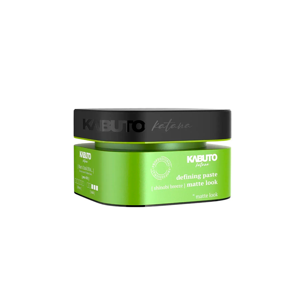 Kabuto Hair Styling Defining Paste Matte Shinobi Breeze 150 mL - tenuta 4 | brillantezza 0