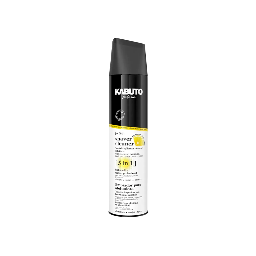 Kabuto Shaver Cleanser 5 in 1 400 mL - detergente per rasoio