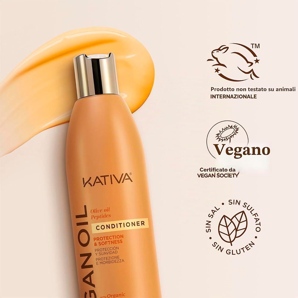 Kativa Argan Oil Conditioner 355 mL - balsamo protezione e morbidezza