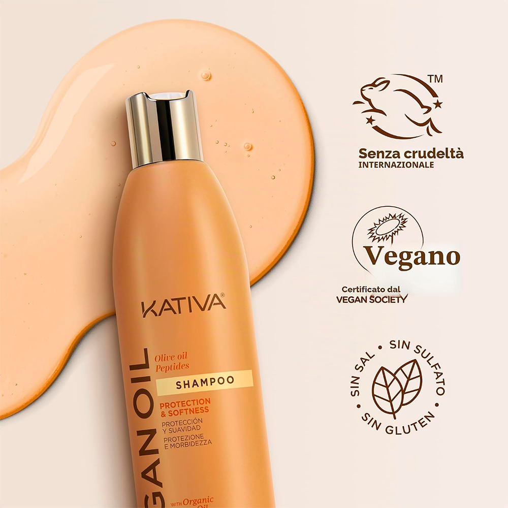 Kativa Argan Oil Shampoo 355 mL - protezione e morbidezza