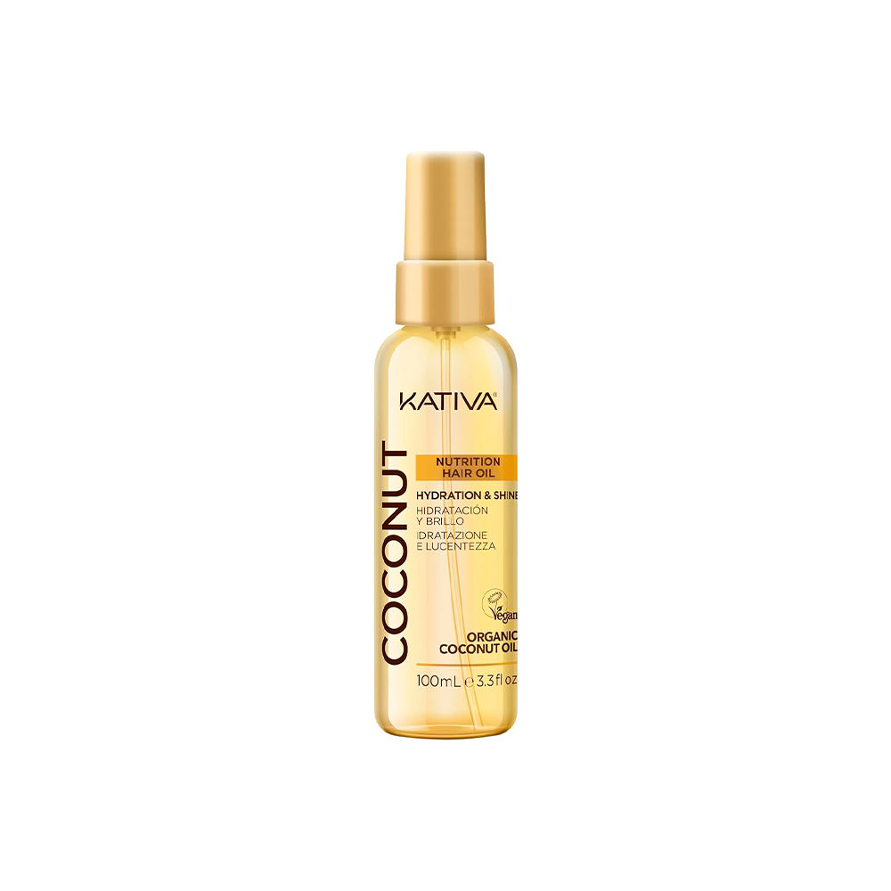 Kativa Coconut Nutrition Hair Oil 100 mL - olio idratante illuminante