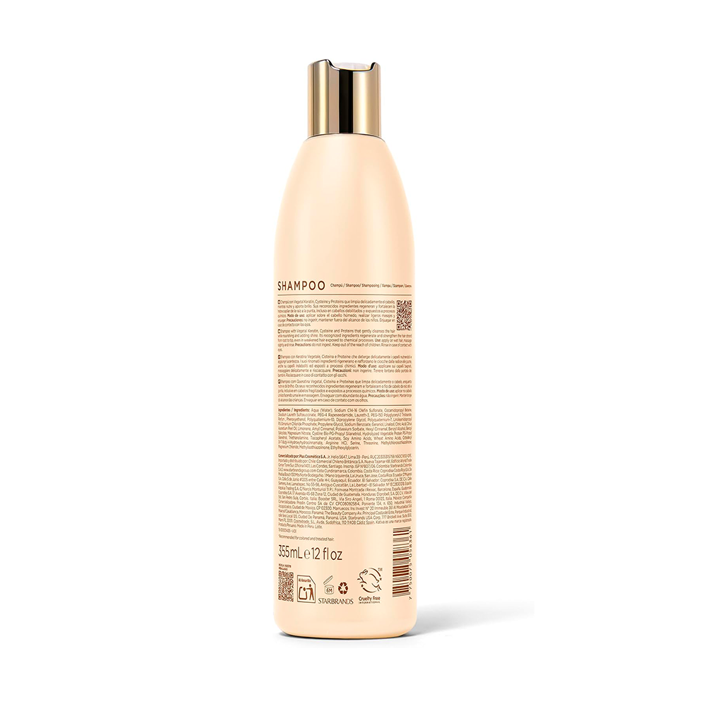 Kativa Keratina Shampoo Nutrition & Shine 355 mL - nutrizione e lucentezza