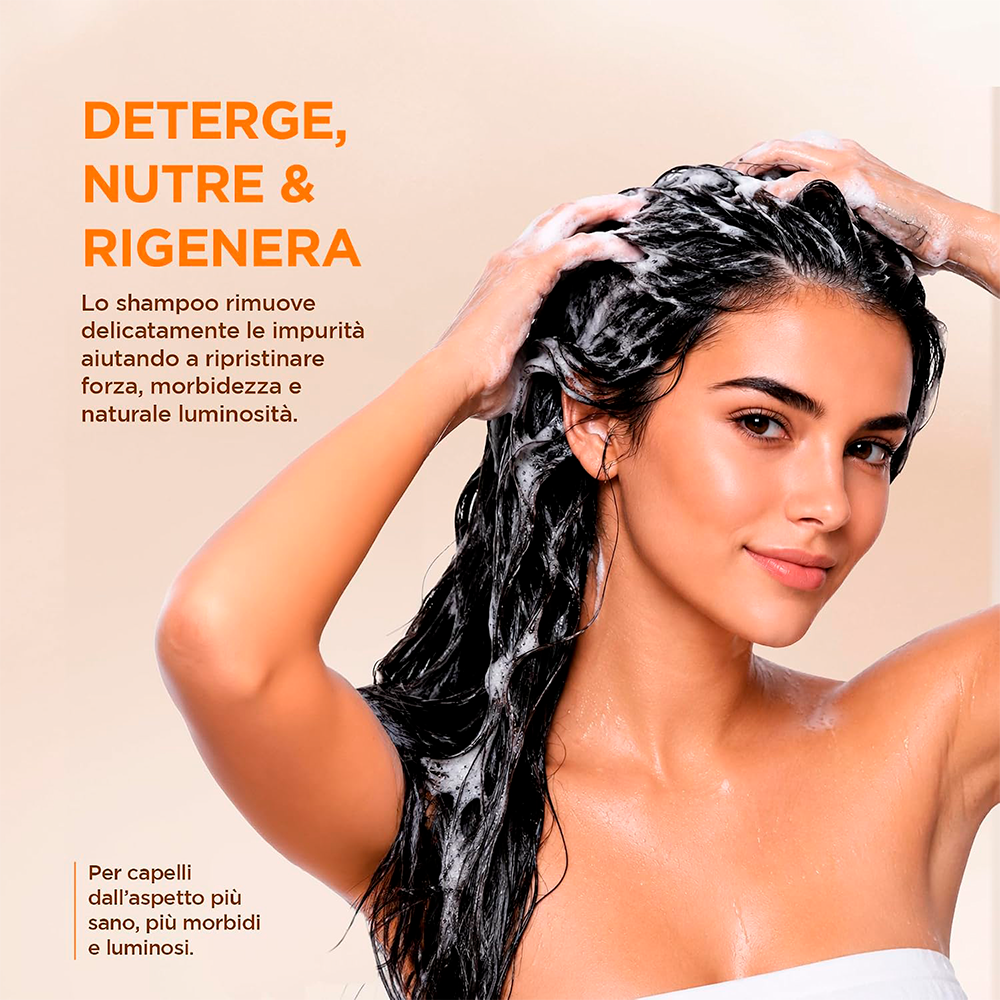 Kativa Keratina Shampoo Nutrition & Shine 355 mL - nutrizione e lucentezza