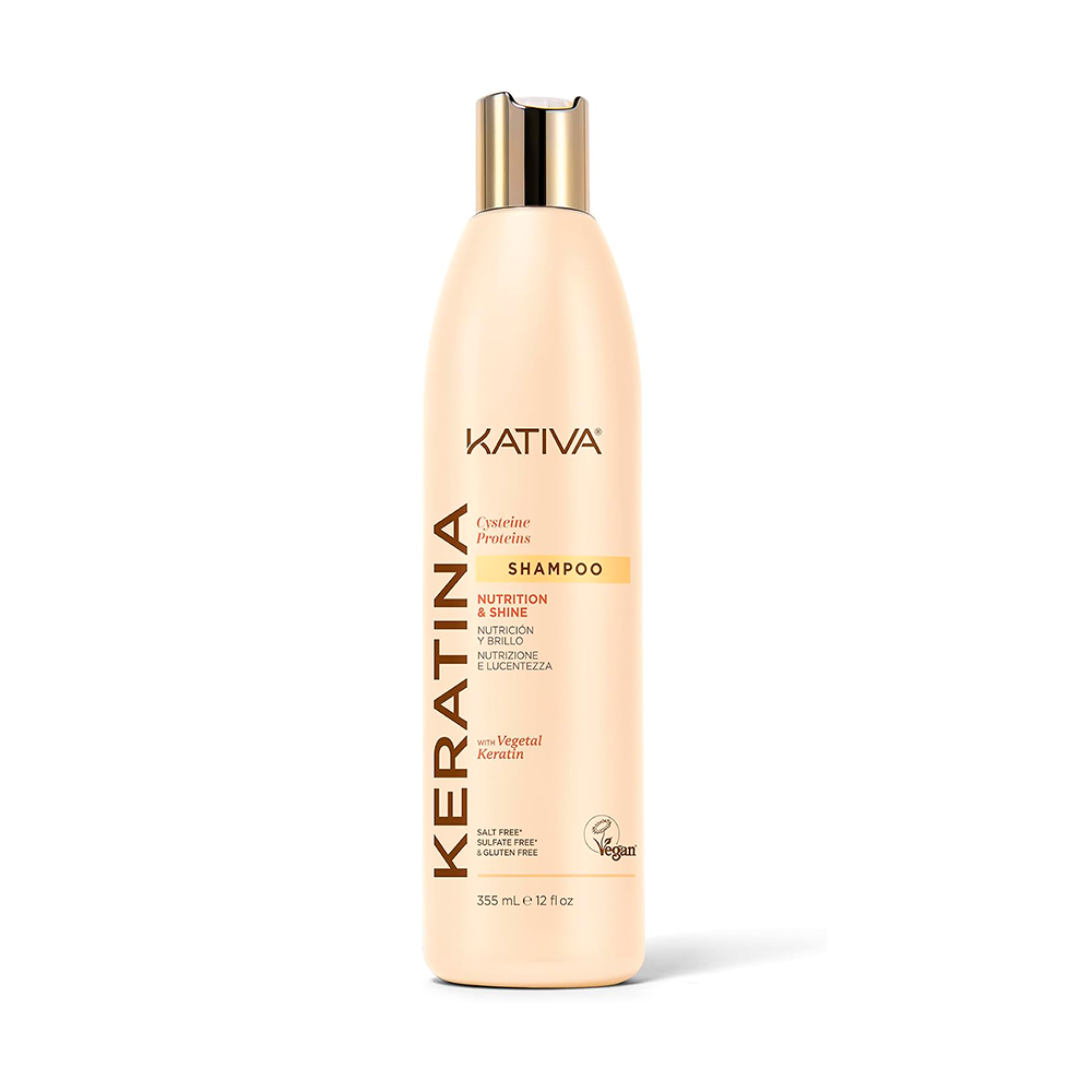 Kativa Keratina Shampoo Nutrition & Shine 355 mL - nutrizione e lucentezza