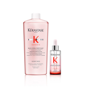 Kérastase Routine Anticaduta - Genesis shampoo 1000 mL + siero 90 mL