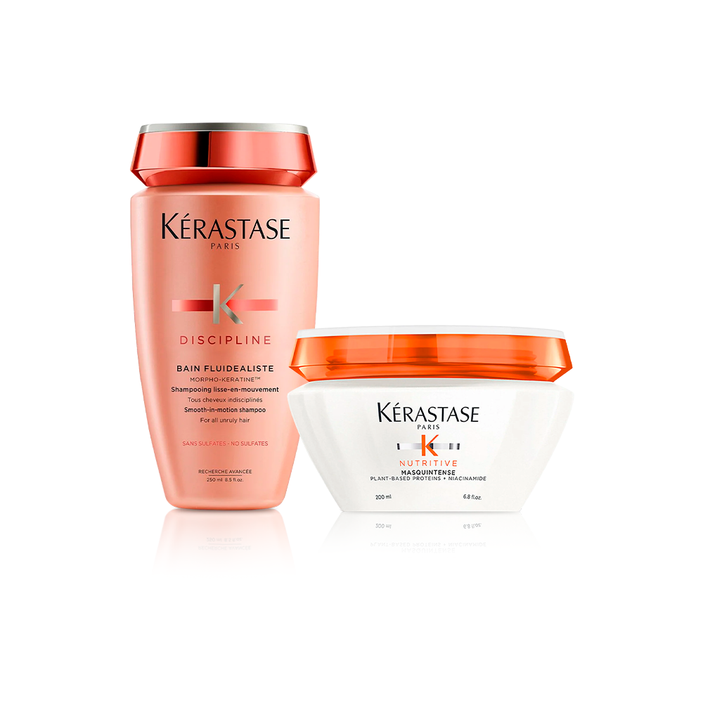 Kérastase Routine Anticrespo Discipline Bain Fluidéaliste e Nutritive Masquintense