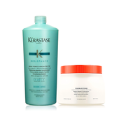 Kérastase Routine Ristrutturante - shampoo Force Architecte 1000 mL + Masquintense 500 mL