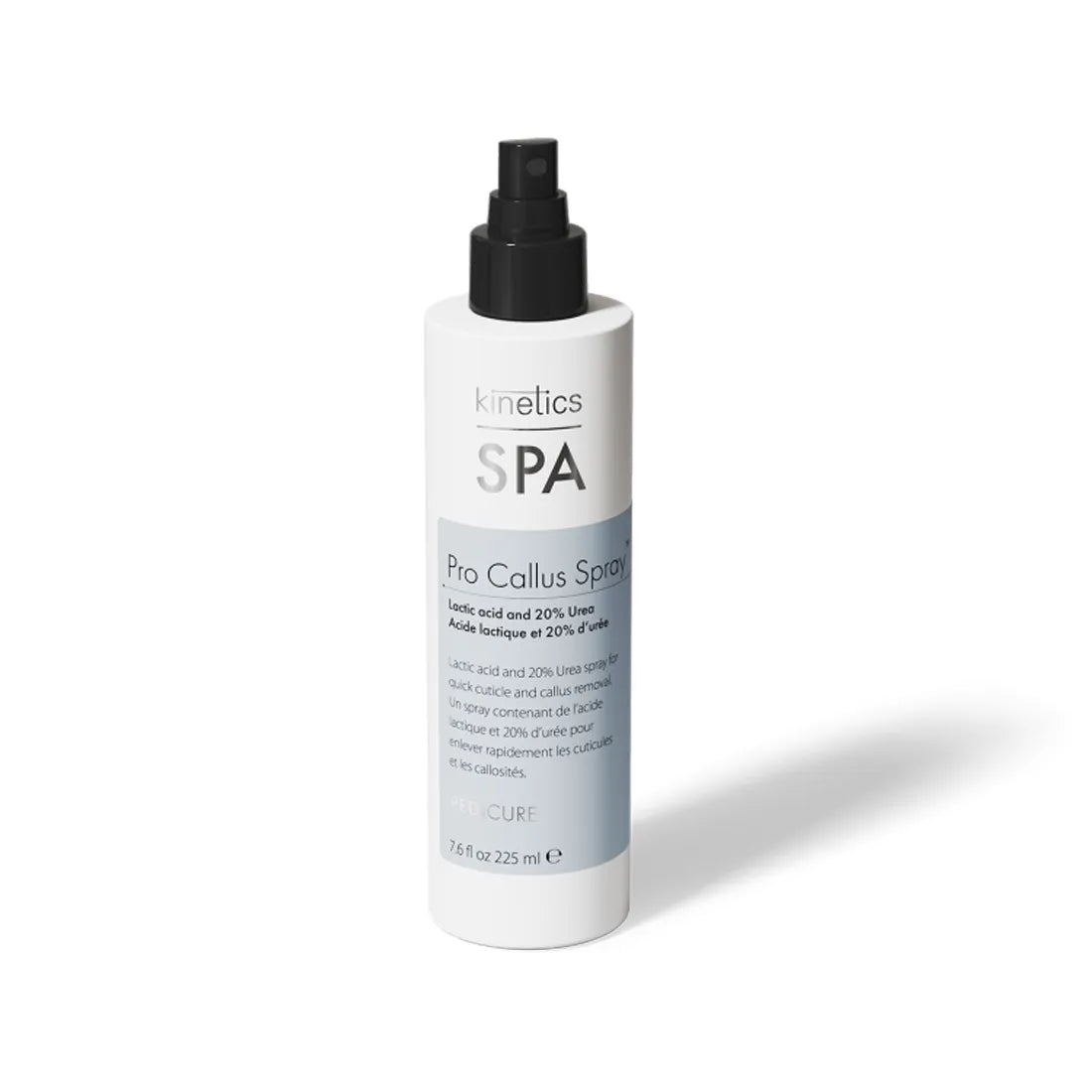 kinetics SPA pro callus spray pedicure 225 ml