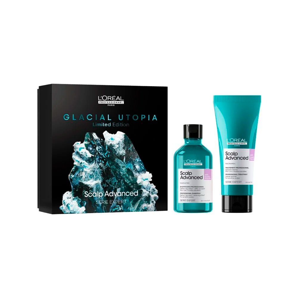 L'Oréal Professionnel - Glacial Utopia - Scalp Advanced - Anti Discomfort Shampoo+Creme 10 in 1
