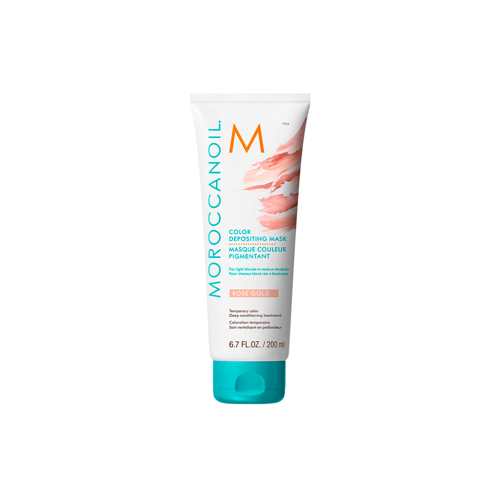 moroccanoil color depositing mask rose gold 200 mL