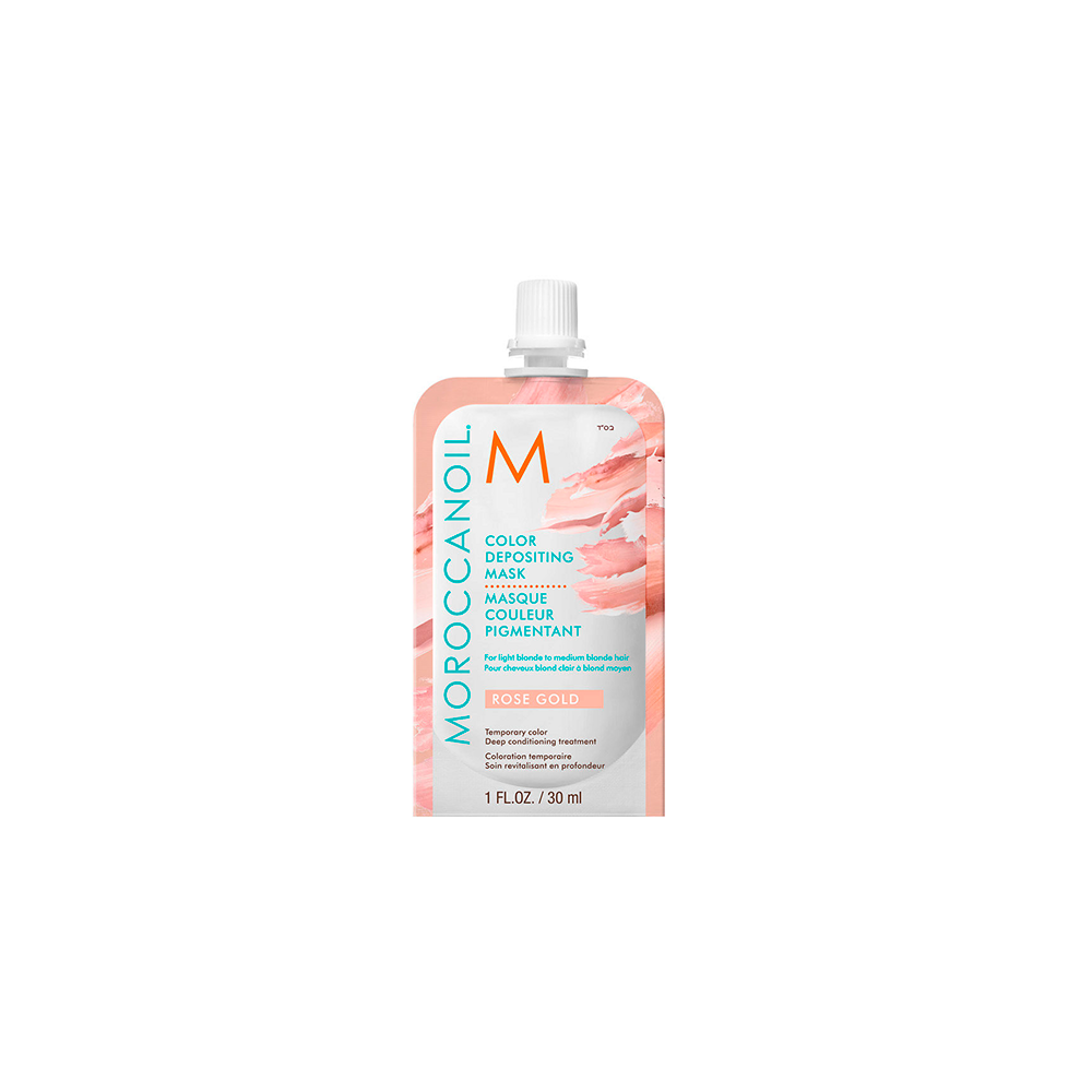 moroccanoil color depositing mask rose gold 30 mL