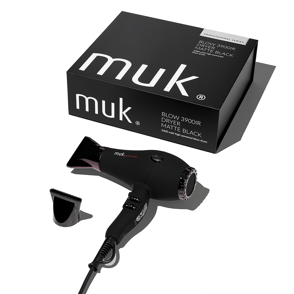 Muk - Blow 3900IR Dryer Black - asciugacapelli