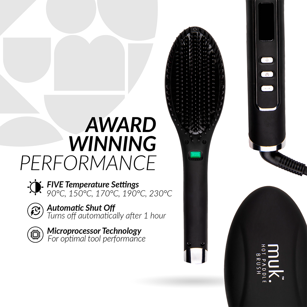 Muk - Hot Paddle Brush - spazzola elettrica