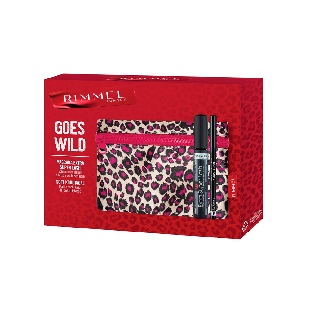 Rimmel London - Goes Wild - Mascara Extra Super Lash + Soft Kohl Kajal