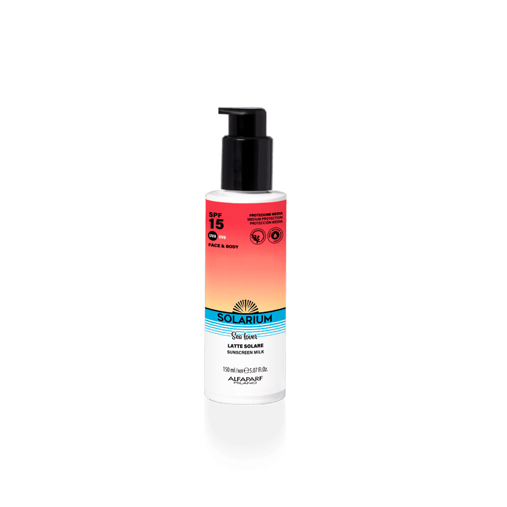 Solarium SPF 15 Latte Solare Viso e Corpo 150 mL