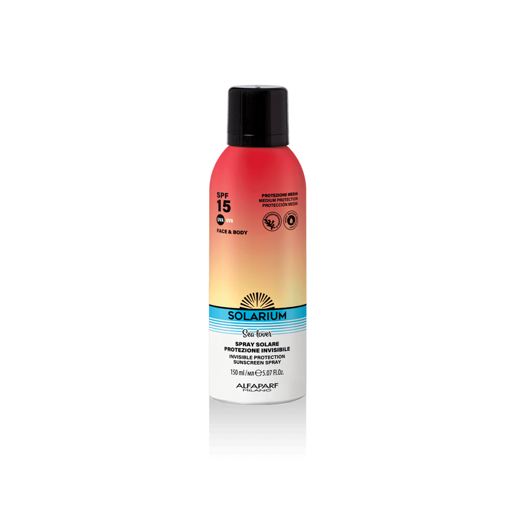 Solarium - SPF15 Spray Solare Protezione Invisibile Viso e Corpo 150 mL