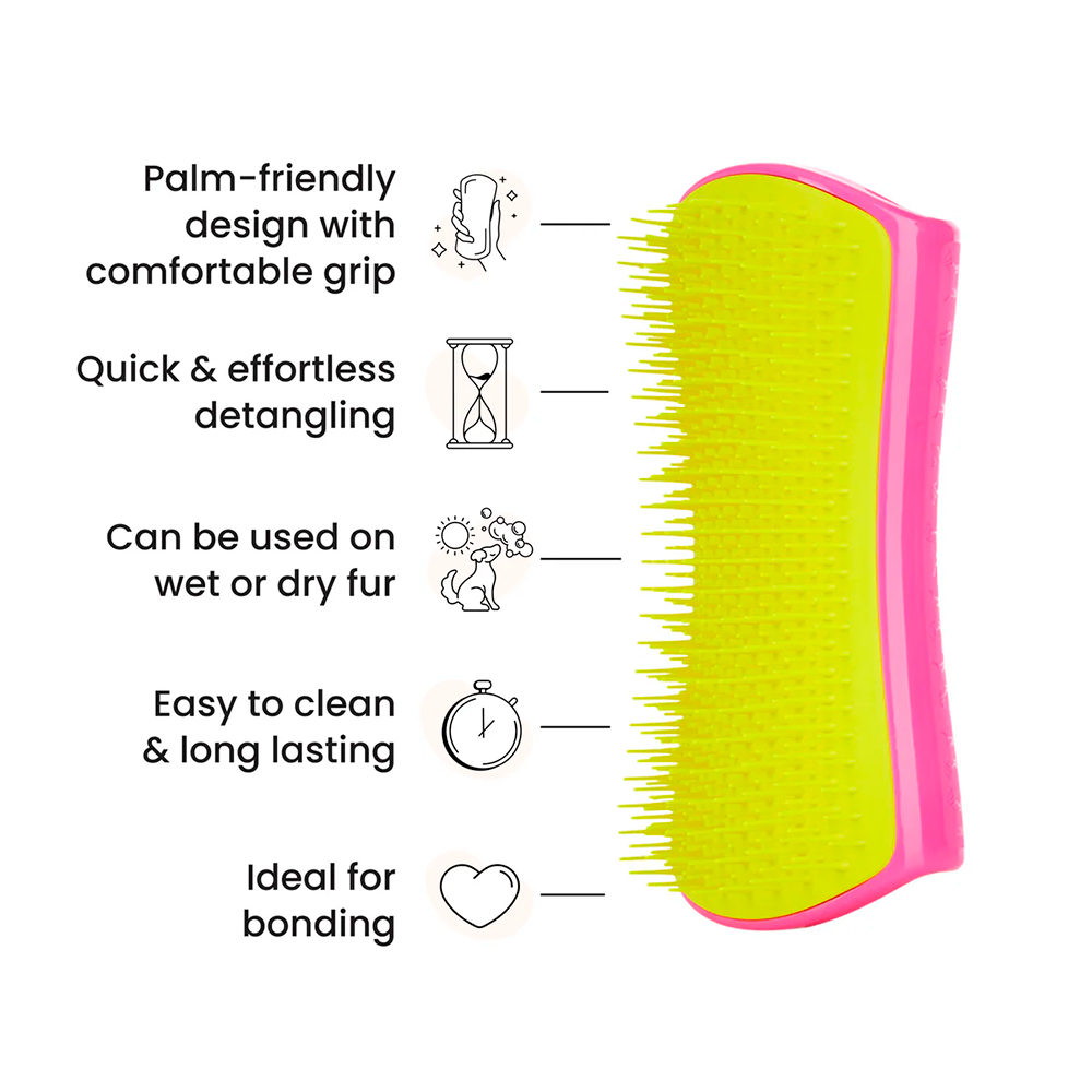 Tangle Teezer PET Teezer Detangling Pink/Yellow