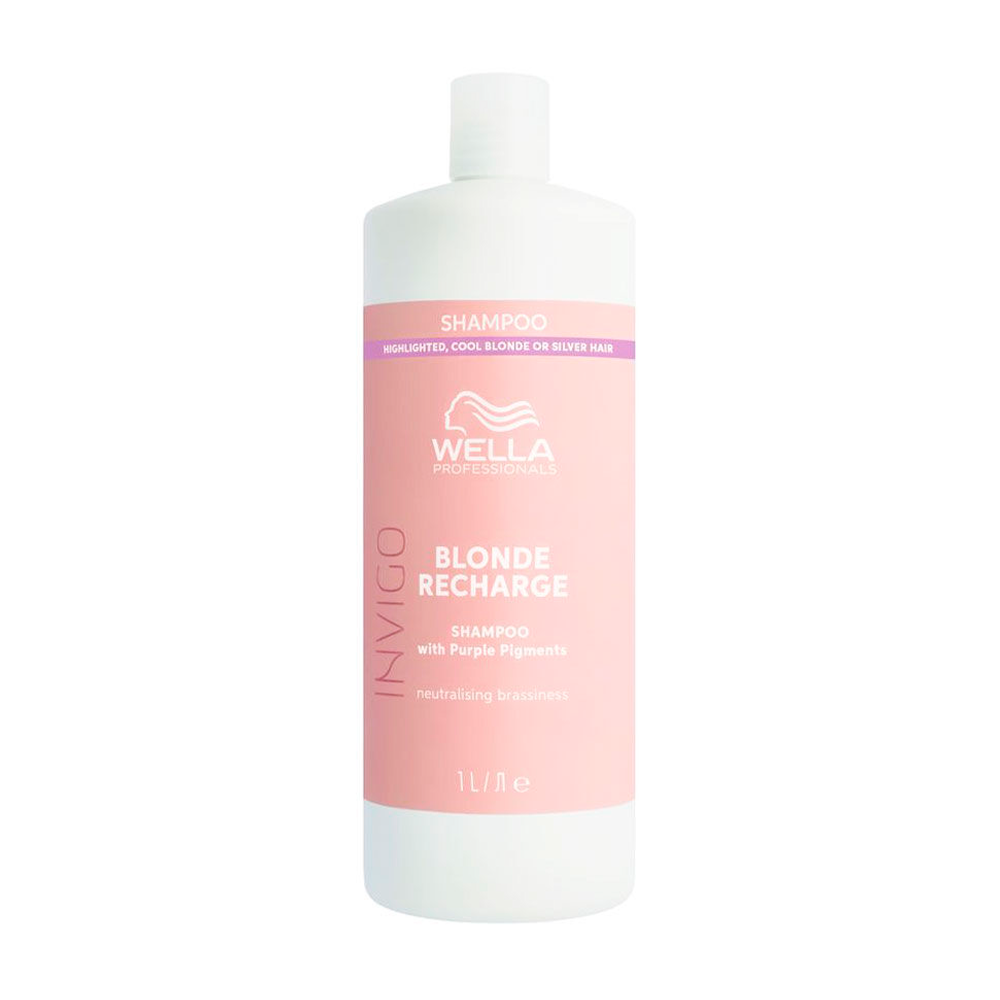 Wella Professionals - Invigo Blonde Recharge - Shampoo capelli biondi 1000 mL