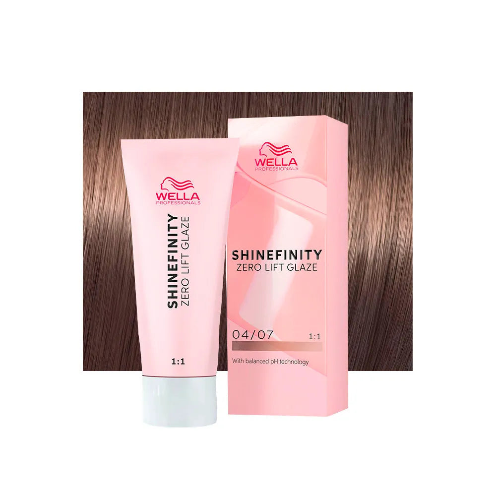 Wella Professionals - Shinefinity - Castano Medio Naturale Sabbia 04/07 60 mL