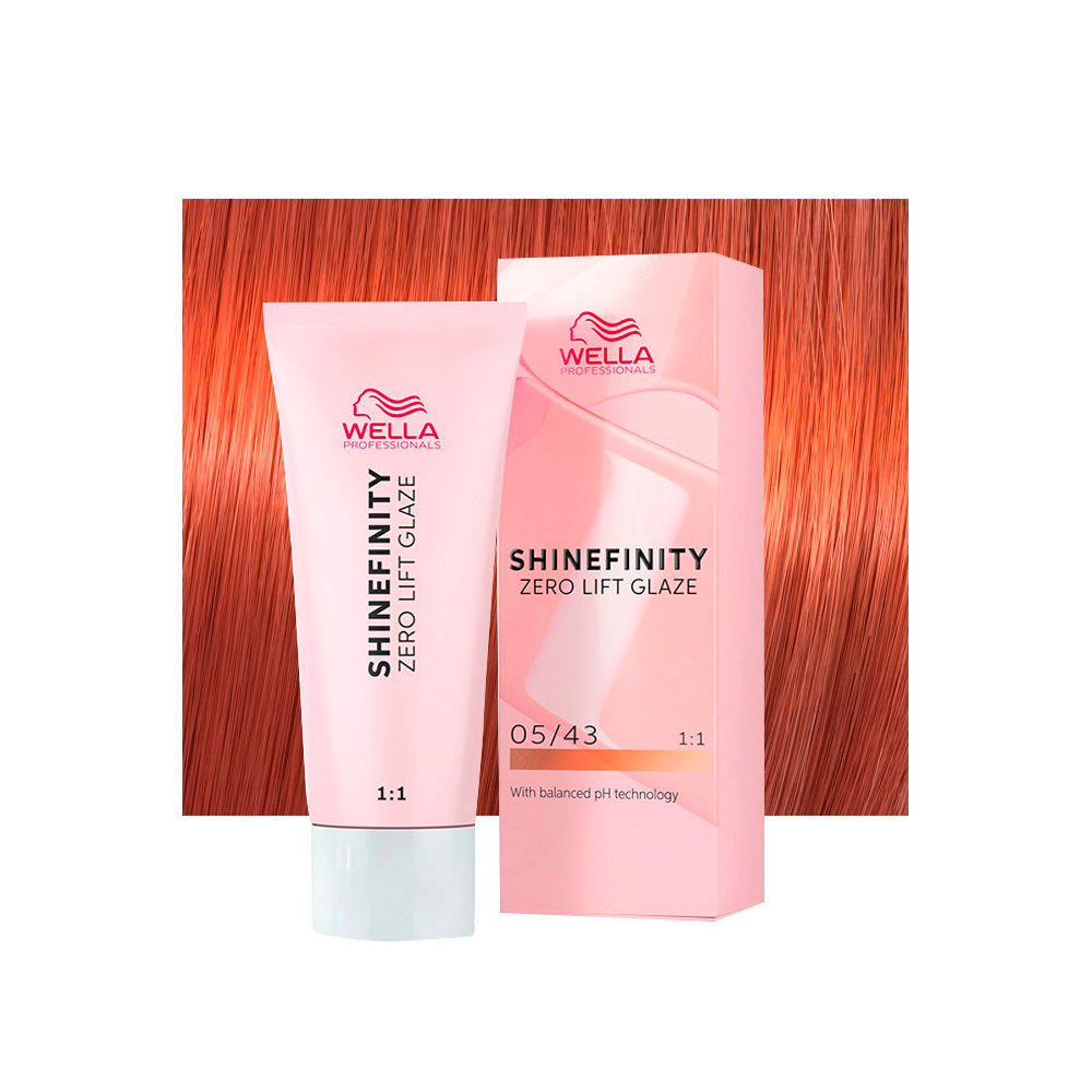 Wella Professionals - Shinefinity - Castano Rame Dorato 05/43 60 mL