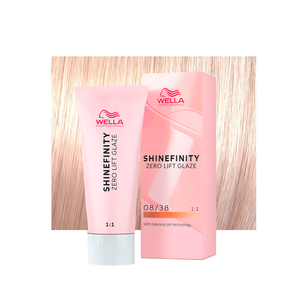 Wella Professionals - Shinefinity - Biondo Chiaro Dorato Perla 08/38 60 mL