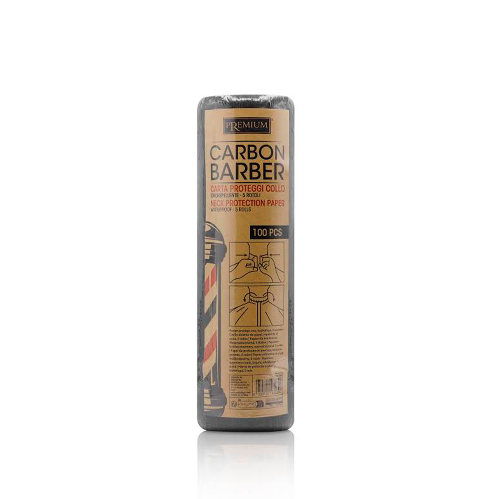 Xanitalia Carbon Barber - carta proteggi collo 5 rotoli