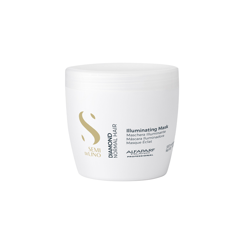 Featured image for “Alfaparf Milano - Semi Di Lino - Diamond Illuminating Mask - Maschera Illuminante 500 mL”