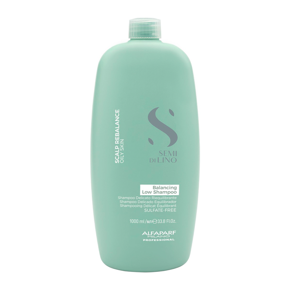 Featured image for “Alfaparf Milano - Semi Di Lino - Scalp Rebalance Balancing Low Shampoo - Shampoo Delicato Seboregolatore 1000 mL”