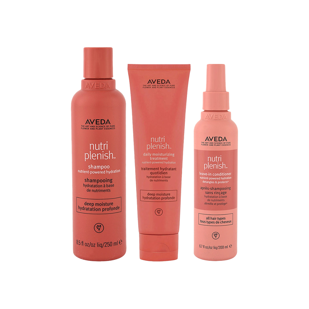 Aveda - Nutriplenish - Shampoo 250 mL + Leave-in 200 mL + Trattamento Quotidiano 150 mL
